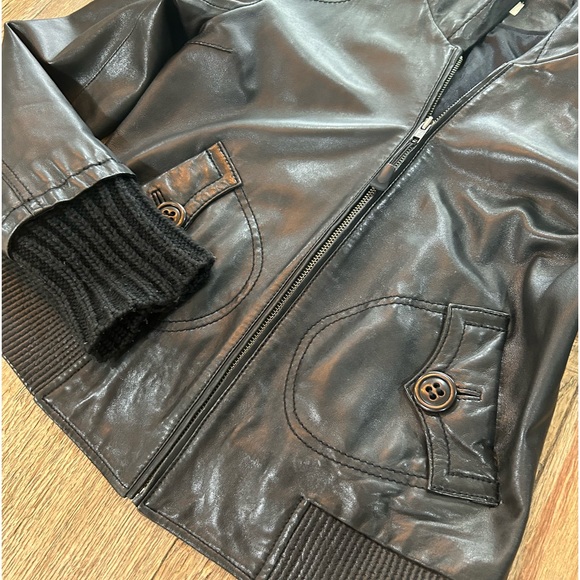 Authentic Hooded soft Leather Jacket - Picture 3 of 13